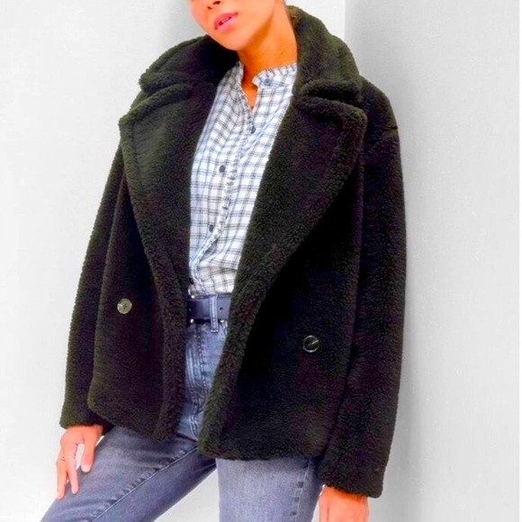 Almost Spring Teddy Fleece Short Jacket - Picture 4 of 7